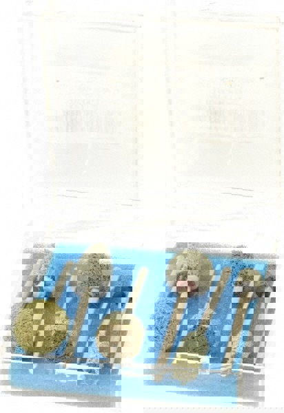 6 Piece Aluminum Oxide Silicon Carbide Unitized Abrasive Point Set